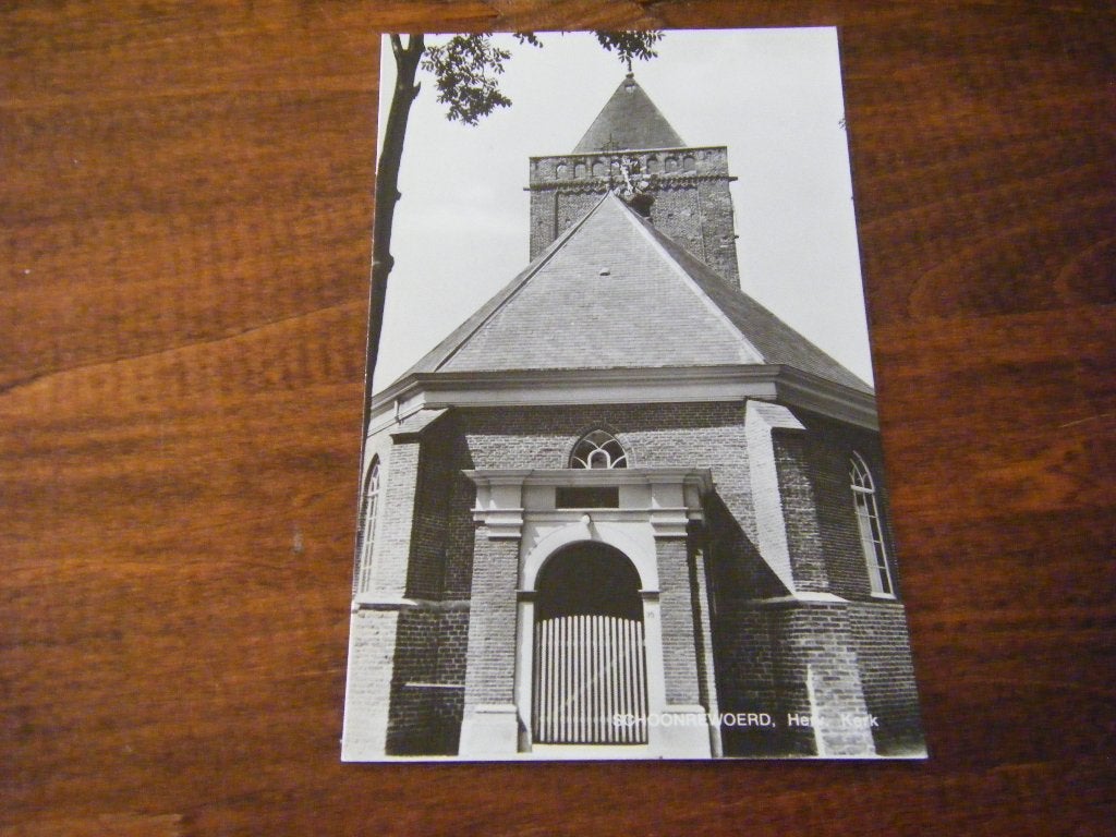 C42 - Schoonrewoerd - NH Kerk - Mooi/Oud, Verzamelen, Ophalen of Verzenden, 1960 tot 1980