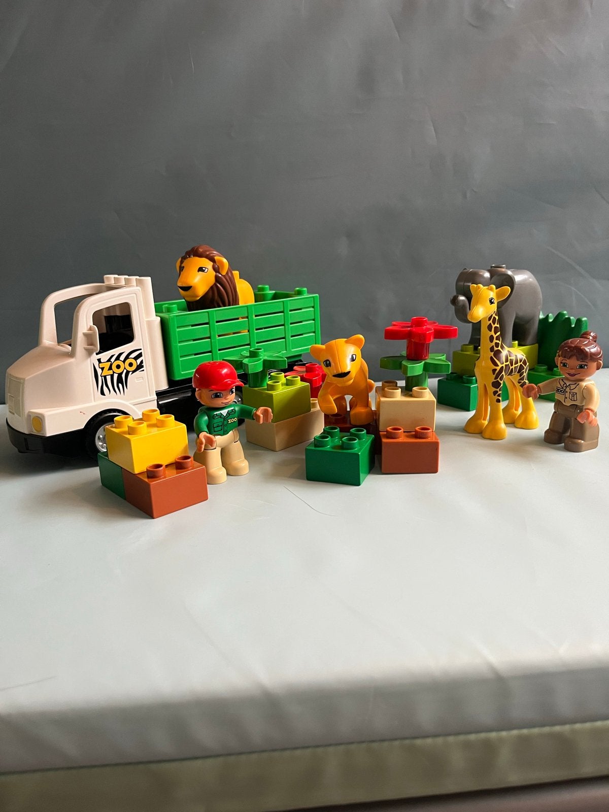 Duplo 66430 grote Dierentuinset, Kinderen en Baby's, Speelgoed | Duplo en Lego, Inclusief minifiguren, Gebruikt, Overige thema's