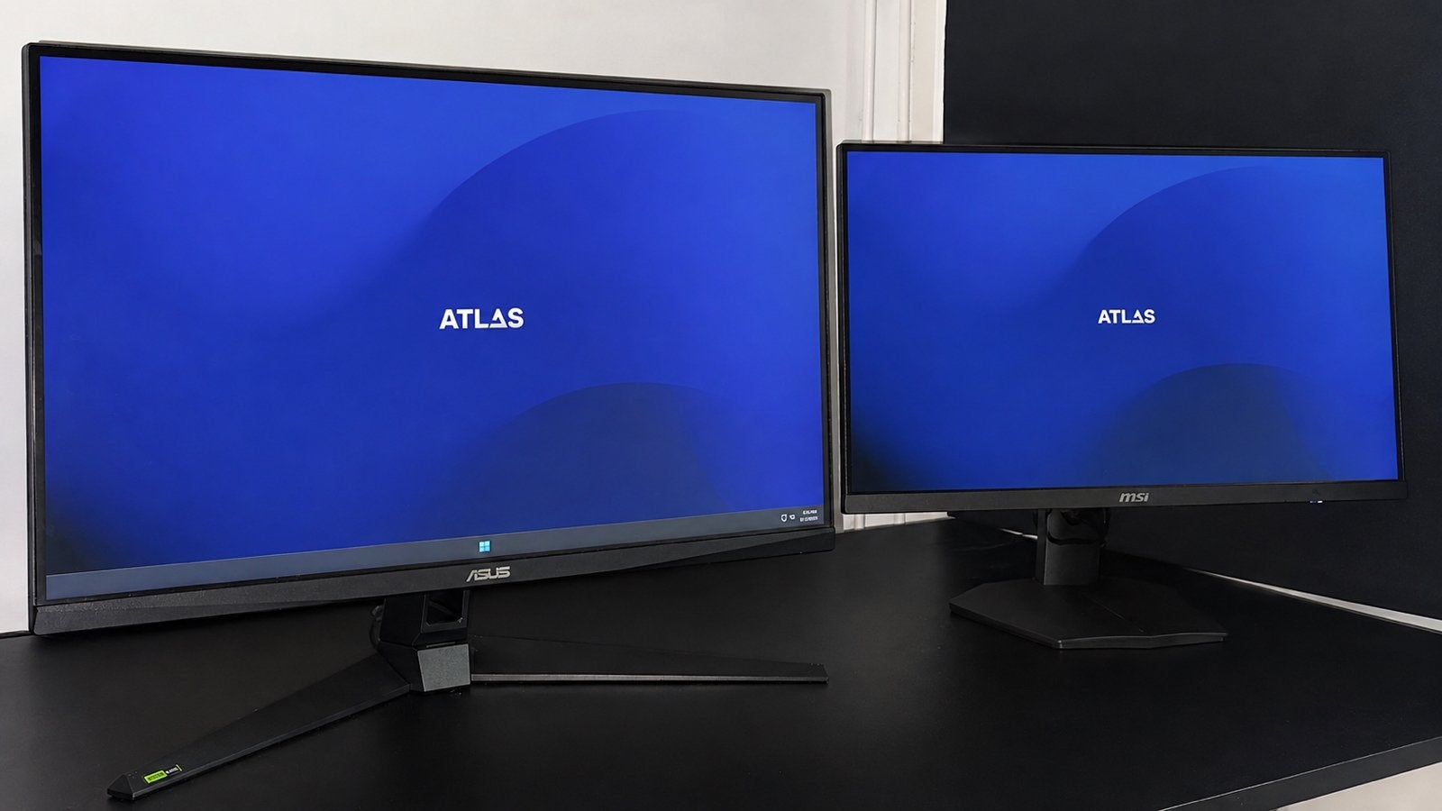 ASUS TUF 27" 280Hz + MSI 24" 165Hz + Invision arm, Computers en Software, HDMI, IPS, Full HD, Minder dan 1 ms