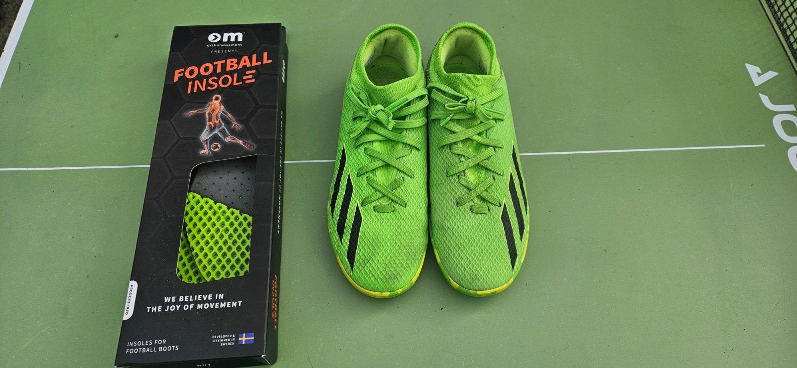 Adidas voetbalschoenen Maat 38
Inlegzolen en Ladder, Ophalen, Maat XS of kleiner, Schoenen, Zo goed als nieuw