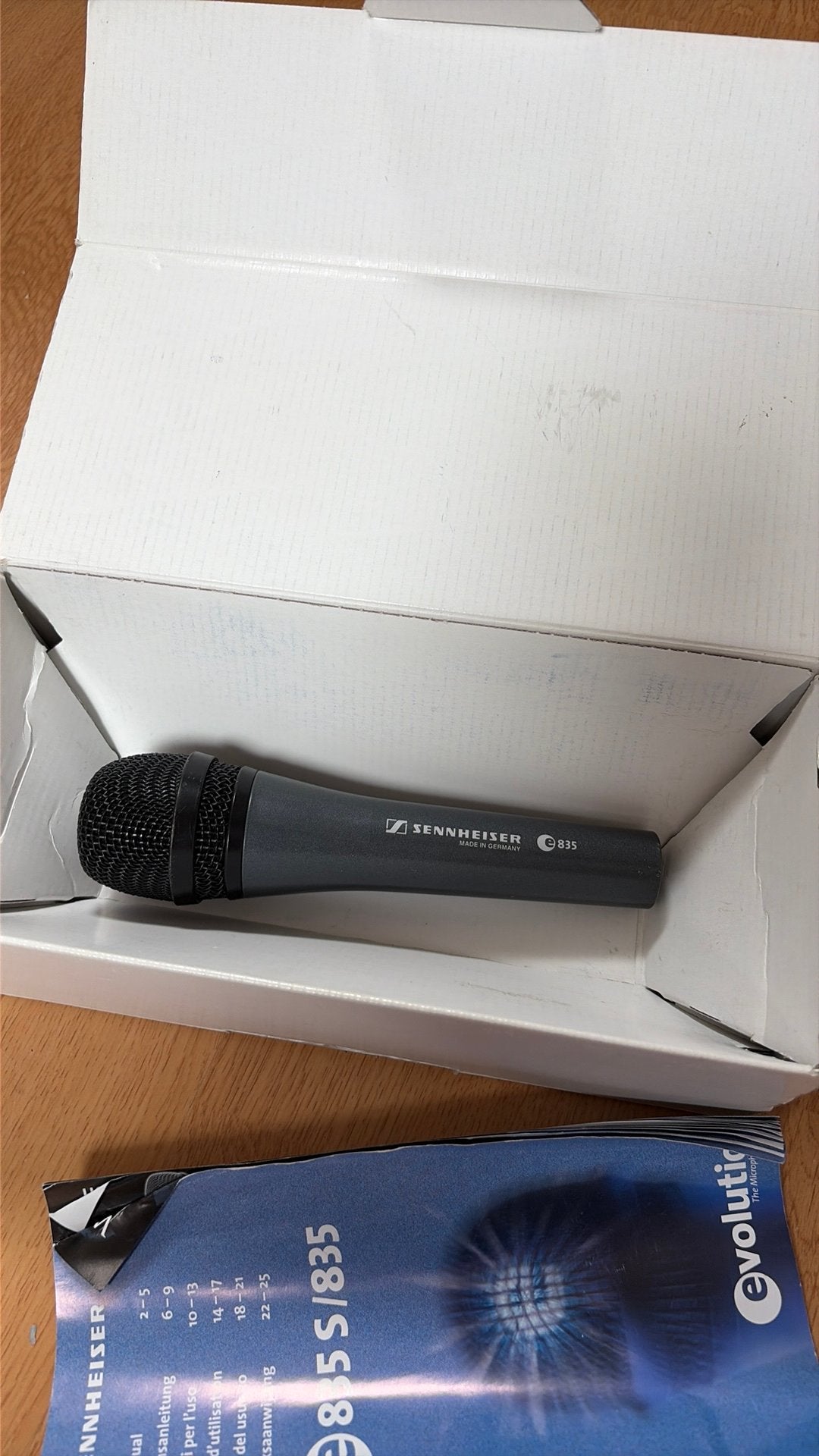 Sennheiser e835 | Zang Mic, Ophalen of Verzenden, Zo goed als nieuw, Zangmicrofoon