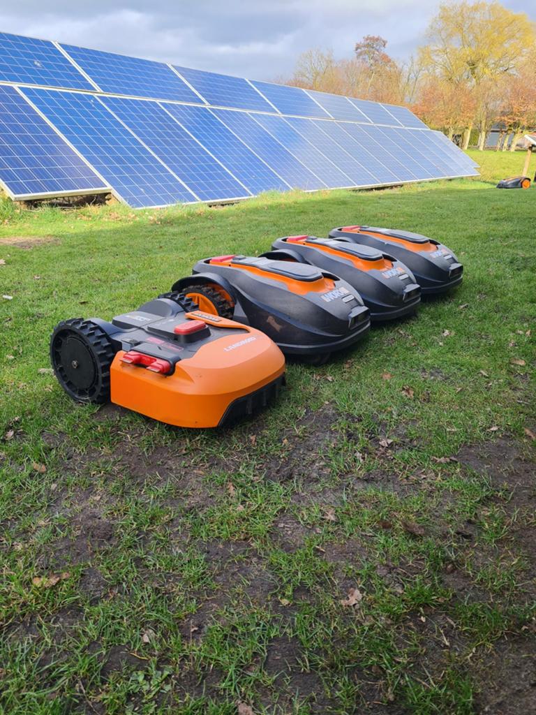 Worx landroid ( Refurbished), Tuin en Terras, Robotmaaiers, Zo goed als nieuw, 20 tot 25 cm, Met regensensor, Bestuurbaar via app