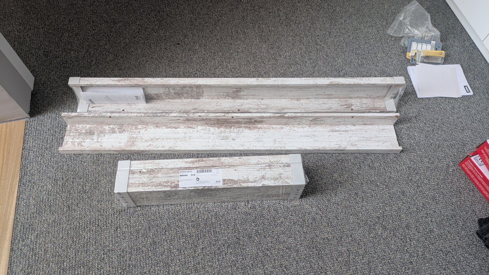 IKEA Mosslanda Hangplank - Nieuw en Ongebruikt, Huis en Inrichting, Woonaccessoires | Wandplanken en Boekenplanken, Ophalen, Nieuw