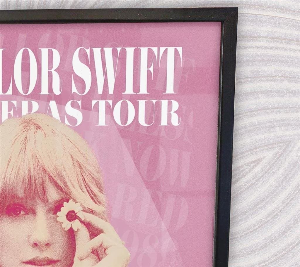 TAYLOR SWIFT the Eras Tour muziek Poster in lijst, Verzenden, Nieuw, Overige typen