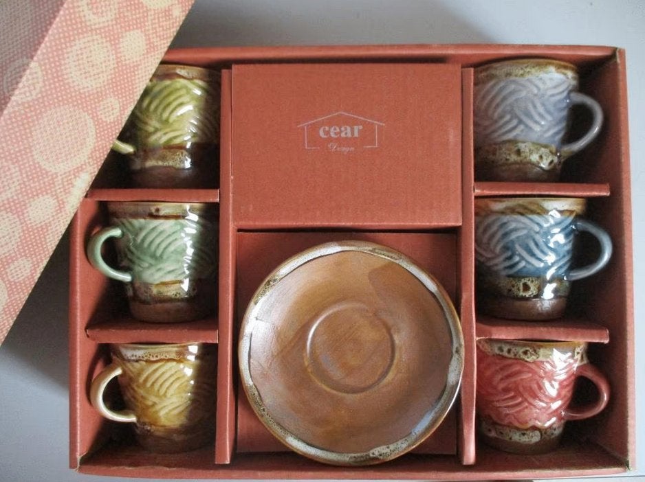 Cear Design aardewerk servies, nieuw in doos, Oosterveldweg 15, 7274 DZ, Verzenden, Nieuw, Overige stijlen