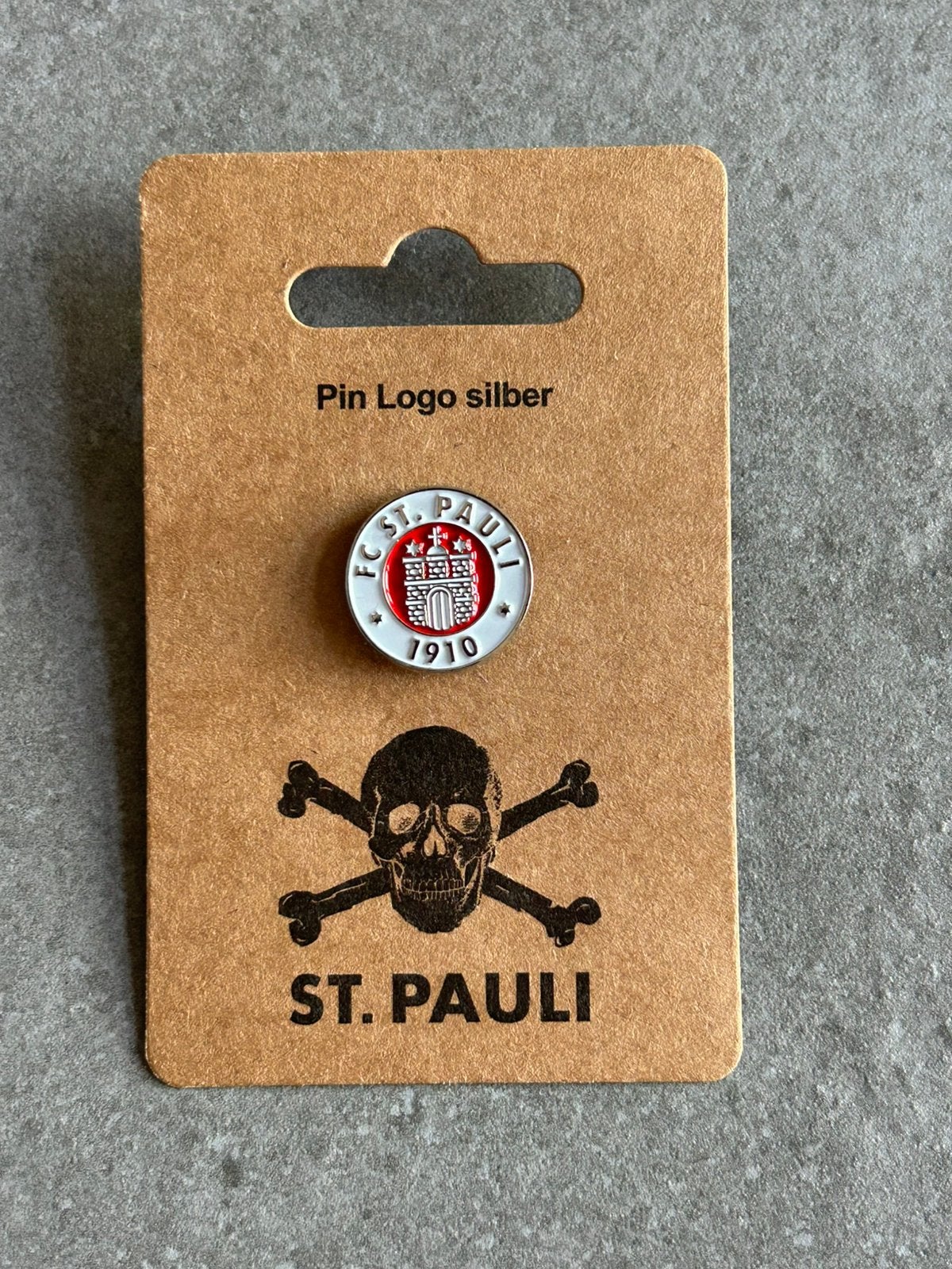 FC ST Pauli pin, Ophalen of Verzenden, Nieuw, Sport, Speldje of Pin
