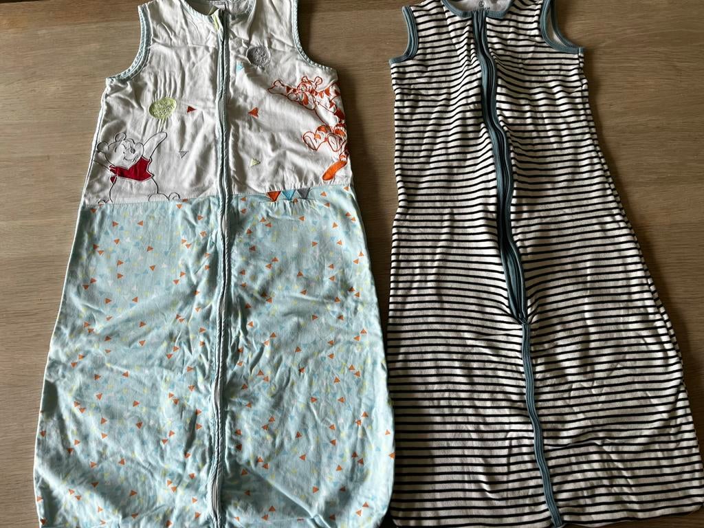 Twee zomerslaapzakjes maat 86-98, Ophalen of Verzenden, Gebruikt, 85 tot 100 cm, Slaapzak