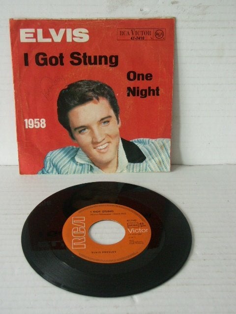 Elvis Presley, Ophalen of Verzenden, Gebruikt, Foto of Kaart