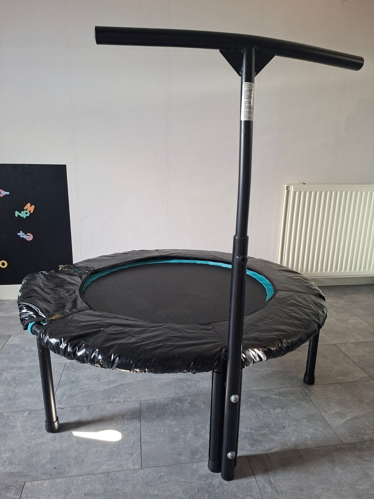 Crivit Trampoline met Stang - Ideaal voor Fitness/Spel, Ophalen, Gebruikt