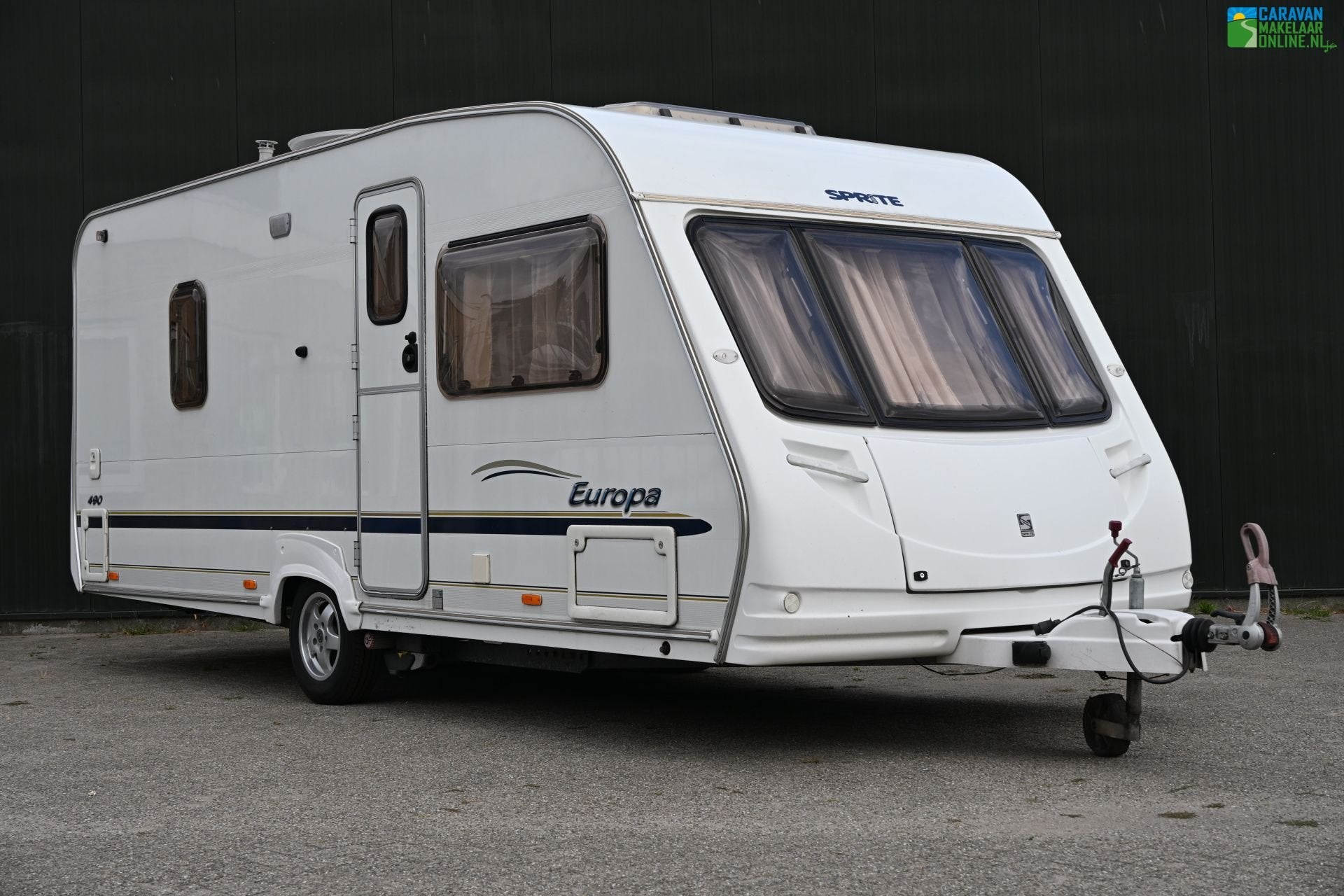 Sprite Europa 490 Mover|Voortent|Ultraheat|Fietsdr.|BOVAG24, Ringverwarming, Standaardzit, Bedrijf, Lengtebed