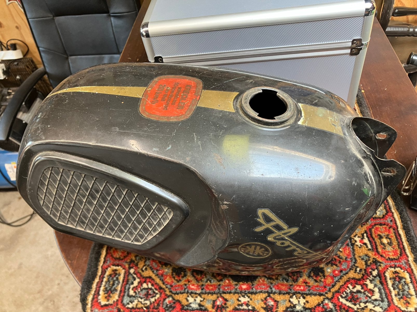 Te koop buffeltank kreidler, Fietsen en Brommers, Ophalen of Verzenden, Gebruikt, Tank