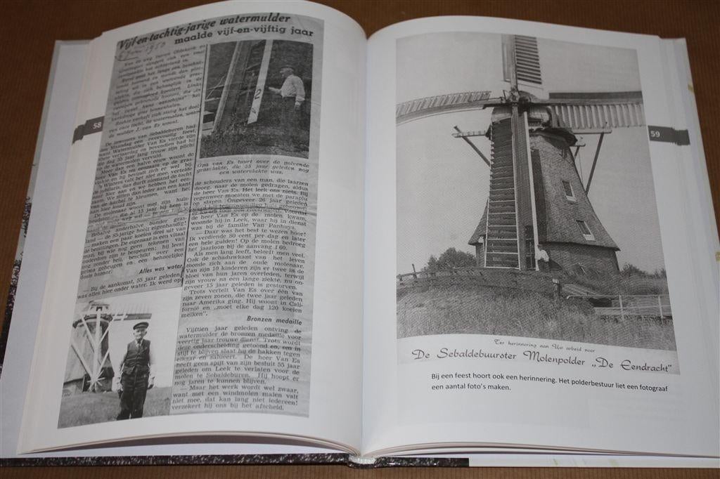 Poldermolen De Eendracht. Sebaldebuurster., Boeken, Ophalen of Verzenden, Nieuw