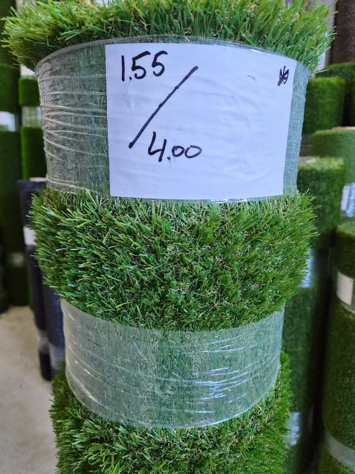 kunstgras coupon nieuw poolhoogte 35mm 1.55 x 4.00 ( 6.2m2), Tuin en Terras, Ophalen of Verzenden, Nieuw, 20 m² of meer