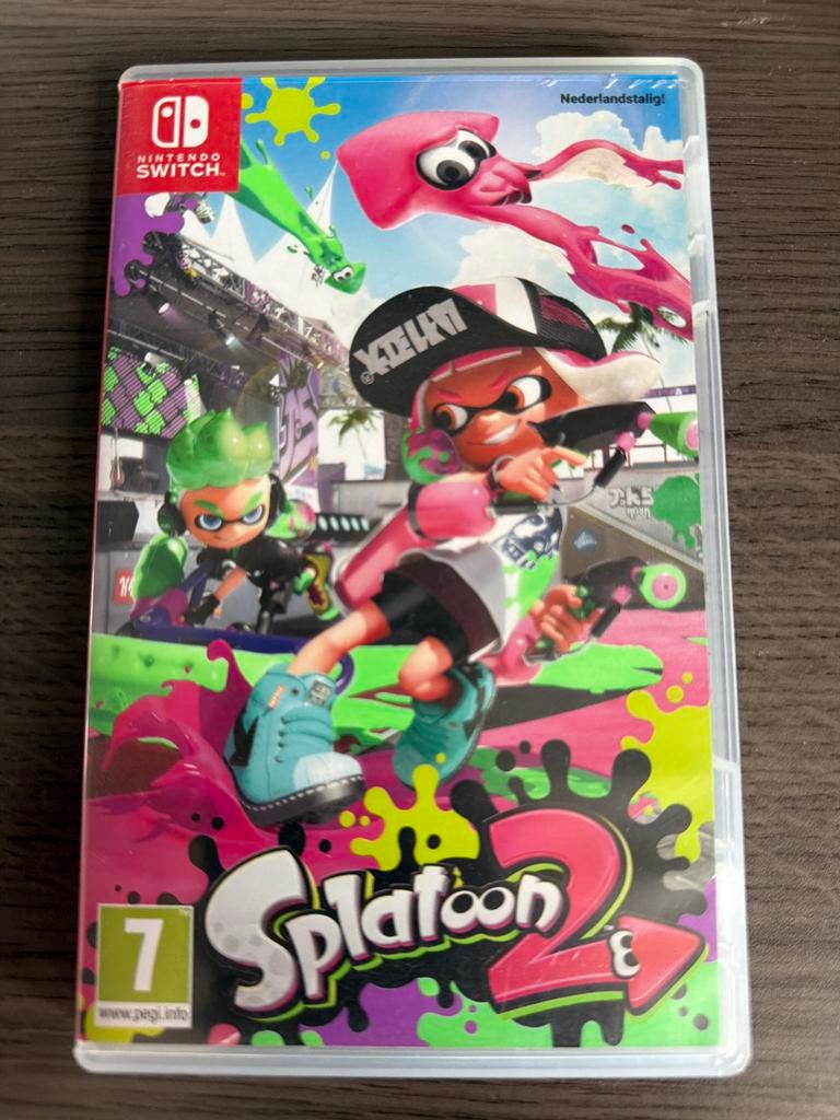 Splatoon 2 - Nintendo Switch (Nederlandstalig), Spelcomputers en Games, Games | Nintendo Switch, Zo goed als nieuw, Shooter, 3 spelers of meer