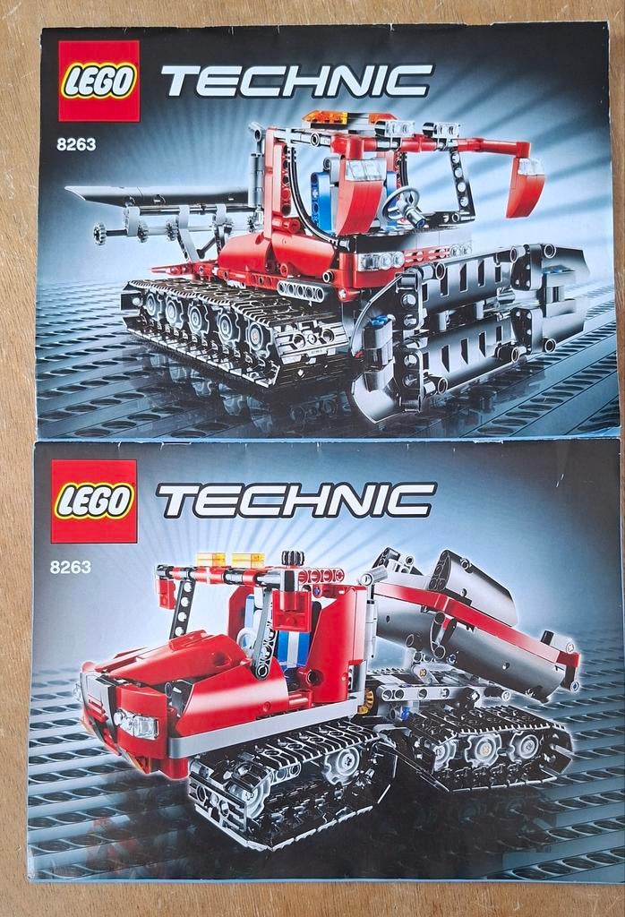 LEGO Technic 8263 Sneeuwruimer met instructieboekjes, Gebruikt, Lego, Compleet, Ophalen of Verzenden