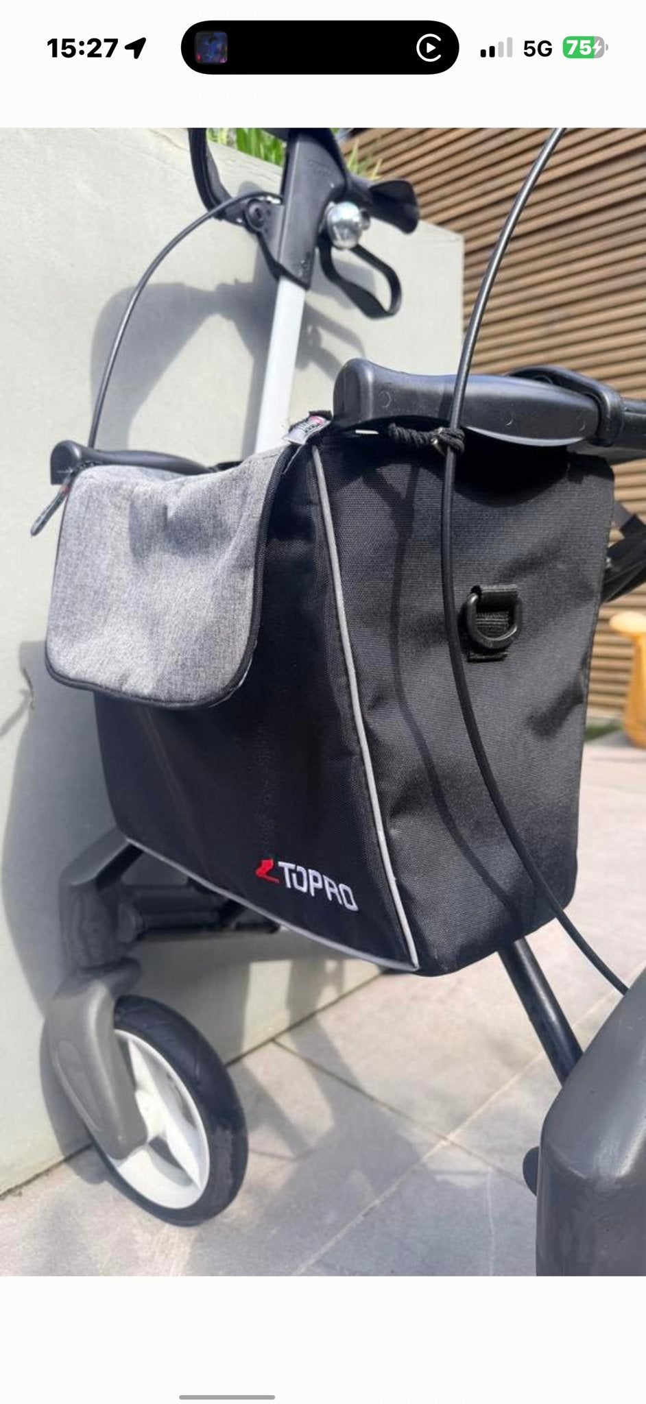 Topro rollator, Diversen, Ophalen, Opvouwbaar, Zo goed als nieuw