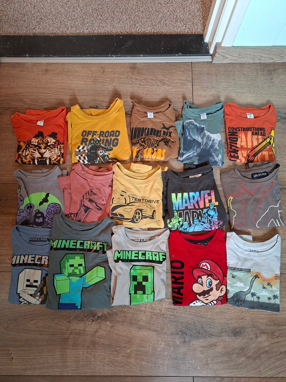 15 Longsleeves Jongens Maat 110/116 - Zo goed als nieuw, Ophalen of Verzenden, Zo goed als nieuw, Jongen, Shirt of Longsleeve