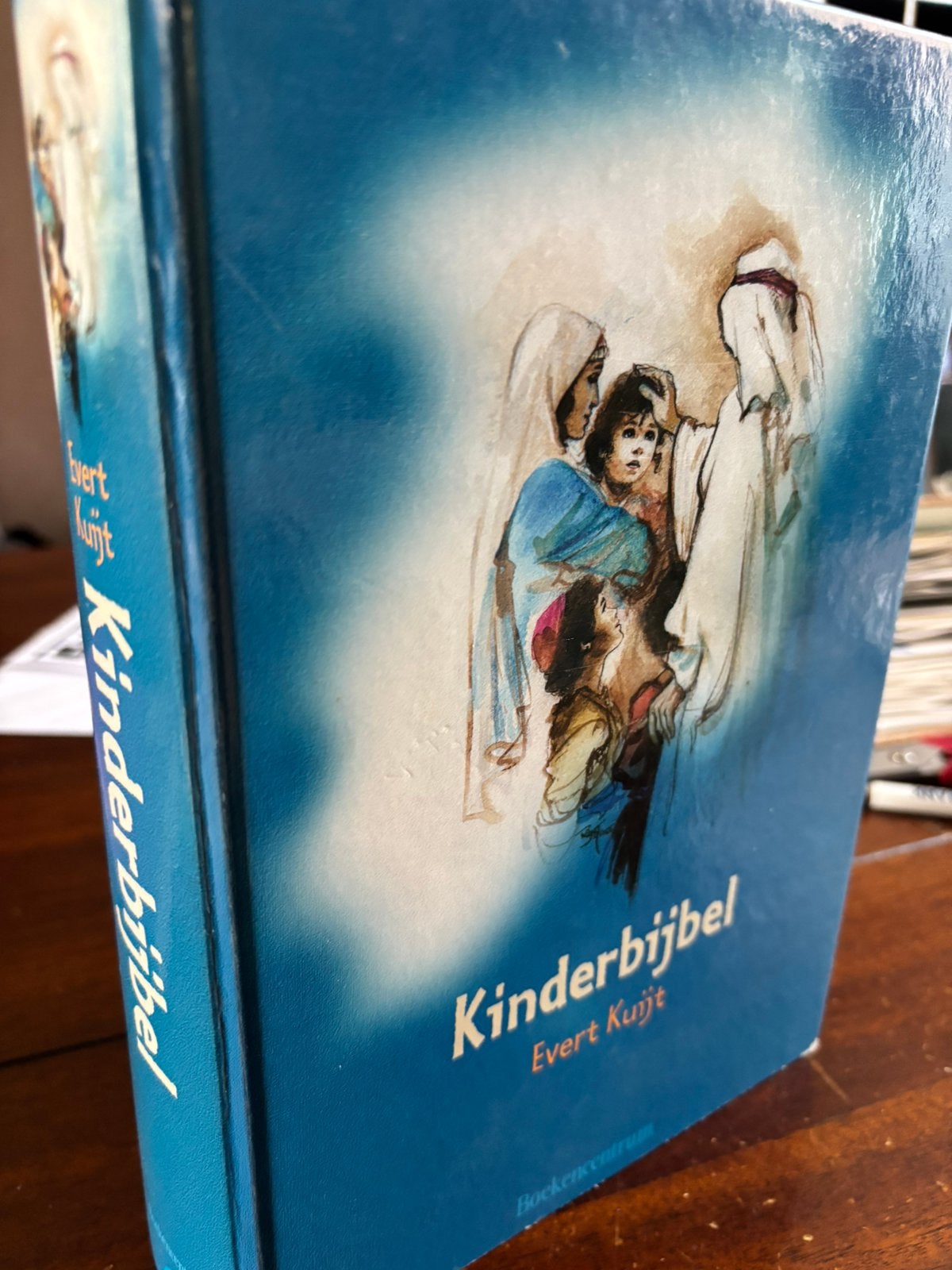 KINDERBIJBEL OT EN NT DOOR EVERT KUIJT (700 pag) ZIE FOTO'S), Ophalen of Verzenden, Zo goed als nieuw, Evert Kuijt, Christendom | Katholiek