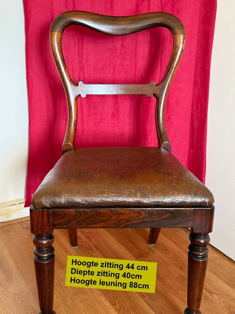 Victoriaanse stoelen, 4 stuks, Ophalen