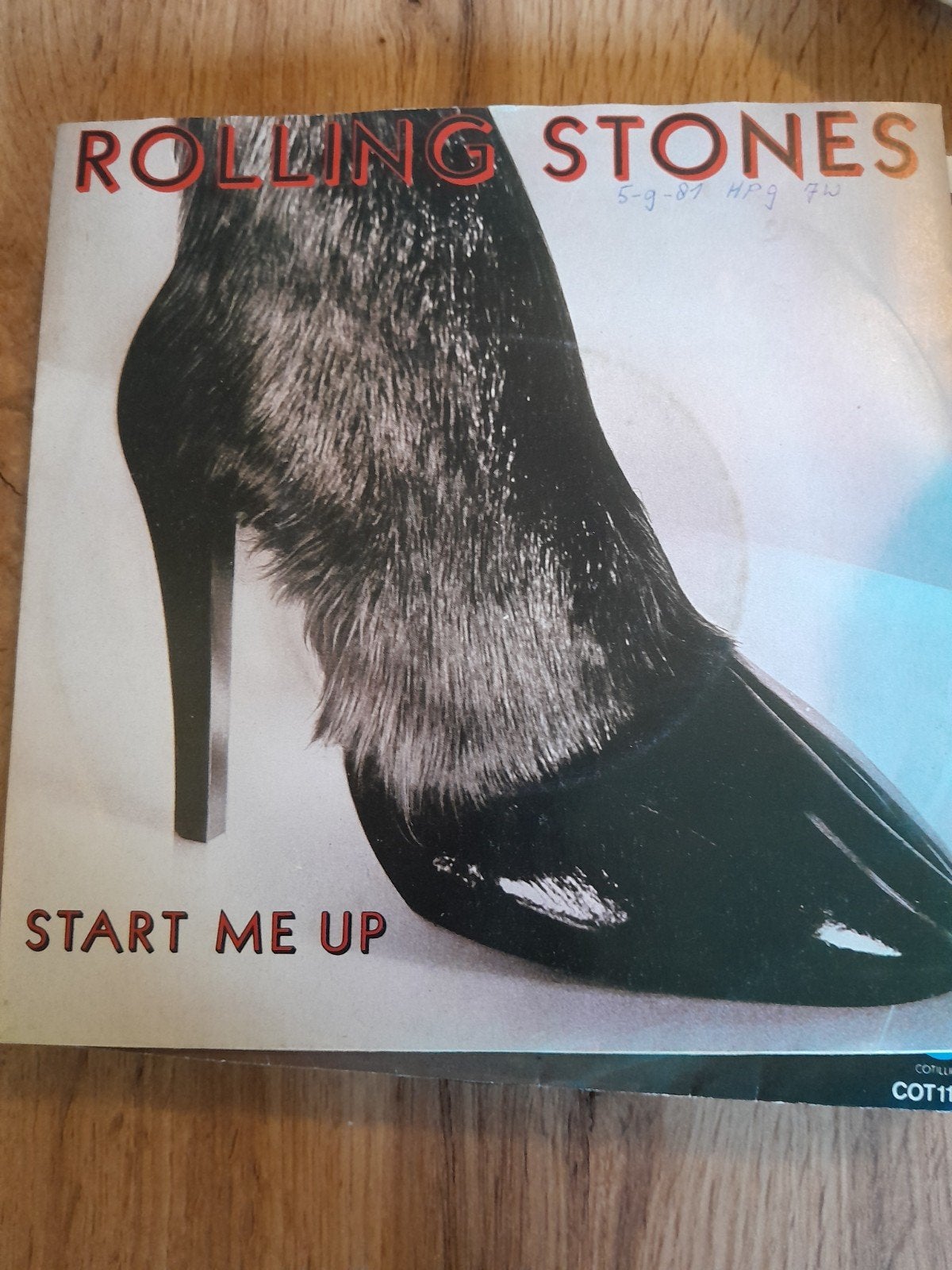 rolling stones 7inch start me up, Ophalen of Verzenden, Zo goed als nieuw, Pop