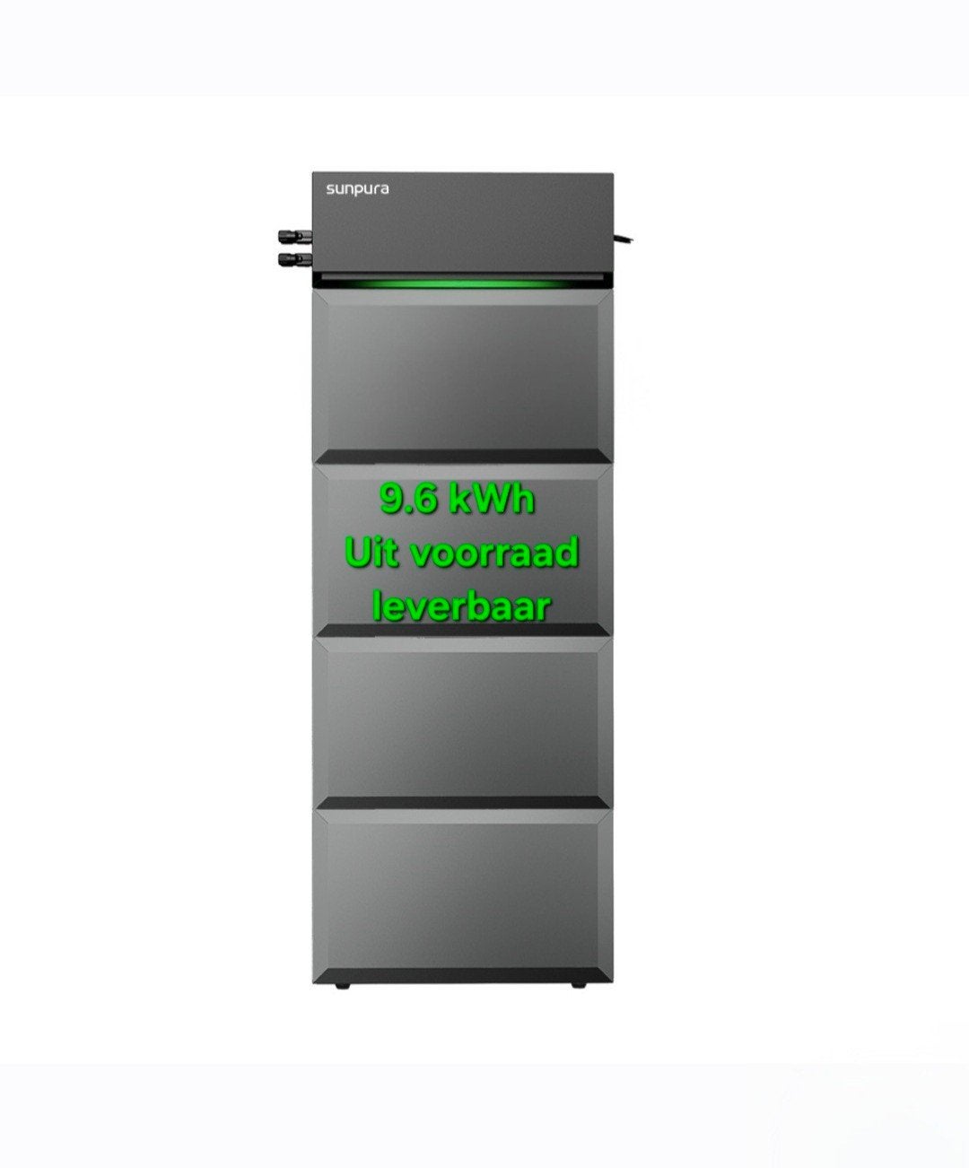 🔋Sunpura S9600 Plug & Play Thuisbatterij – 2400W | 9.6kWh |, Ophalen of Verzenden, Nieuw, Sunpura
