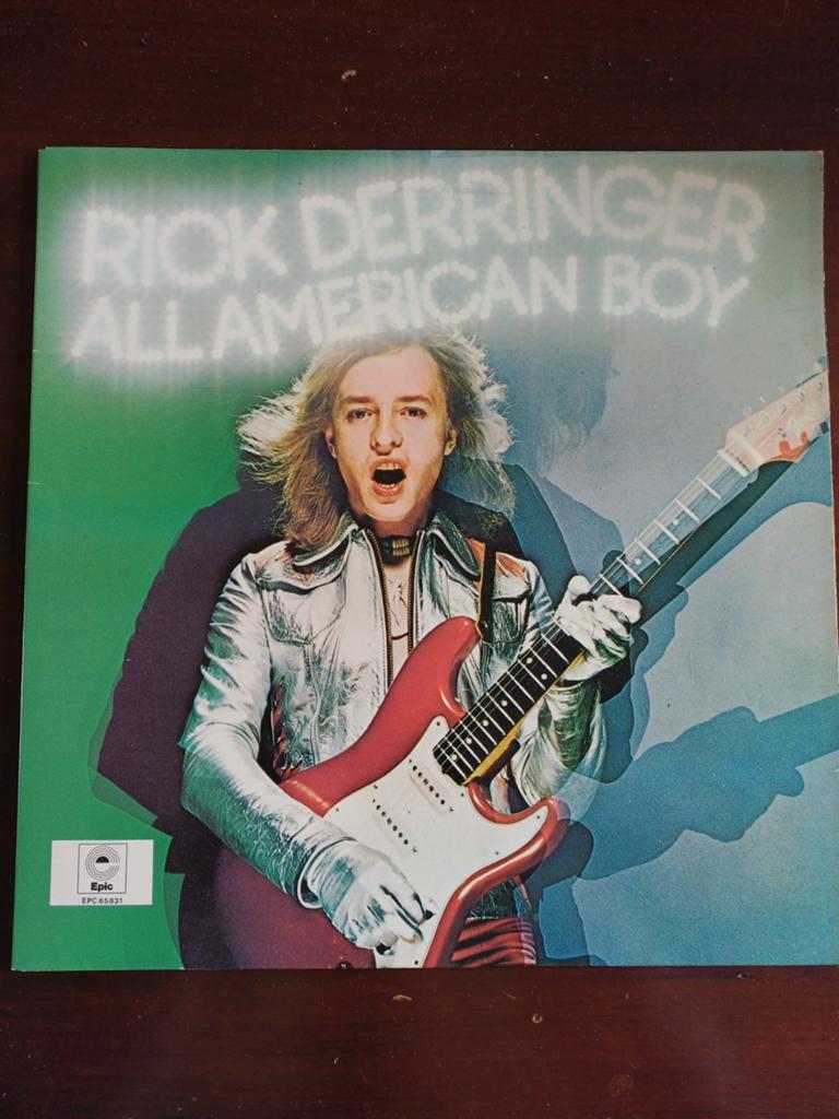 Rick Derringer - All American Boy LP (1973) Rock, Cd's en Dvd's, Vinyl | Rock, Gebruikt, Originele persing, Poprock, 1970 - 1979