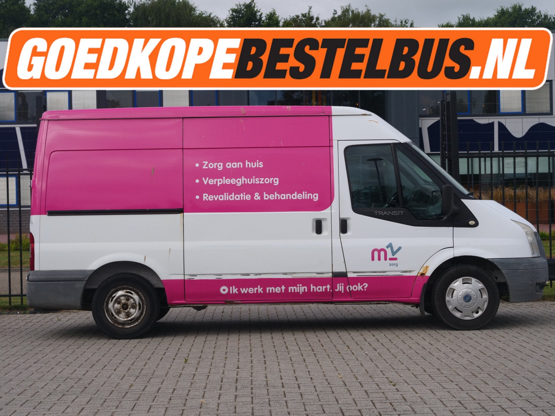 Ford Transit 280M 2.2 TDCI | Airco | APK 3-2027 (bj 2008), Auto's, Voorwielaandrijving, Stof, Gebruikt, 4 cilinders