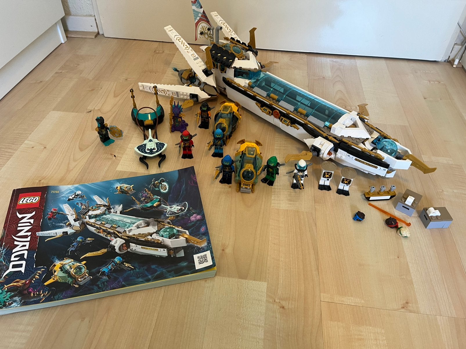Lego Ninjago - Hydro Bounty - 71756, Kinderen en Baby's, Speelgoed | Duplo en Lego, Ophalen, Lego, Compleet, Zo goed als nieuw