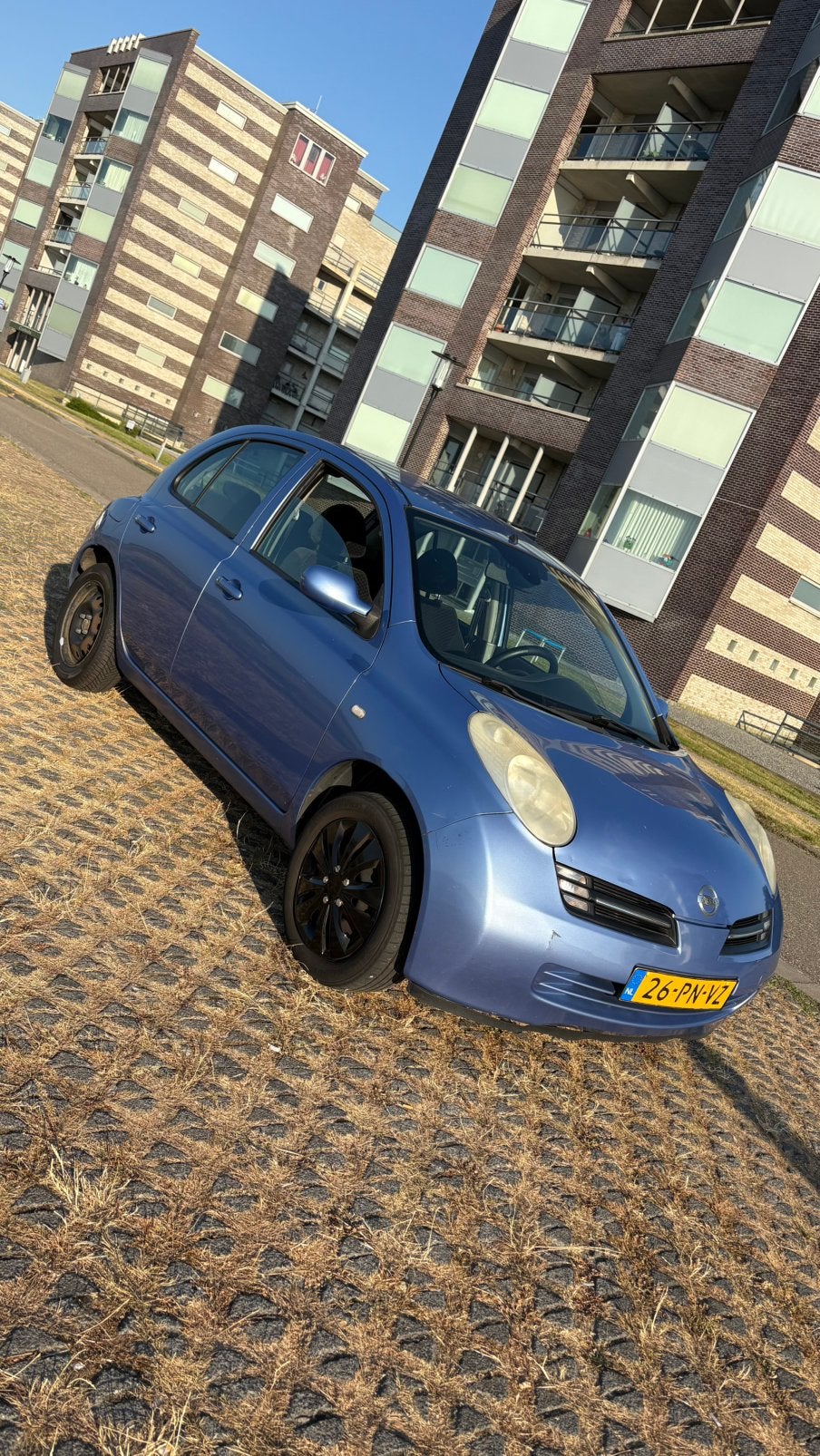 Nissan Micra 1.4 (88 pk) | 5-deurs, Auto's, Nissan, Voorwielaandrijving, Stof, 40 €/maand, Zwart