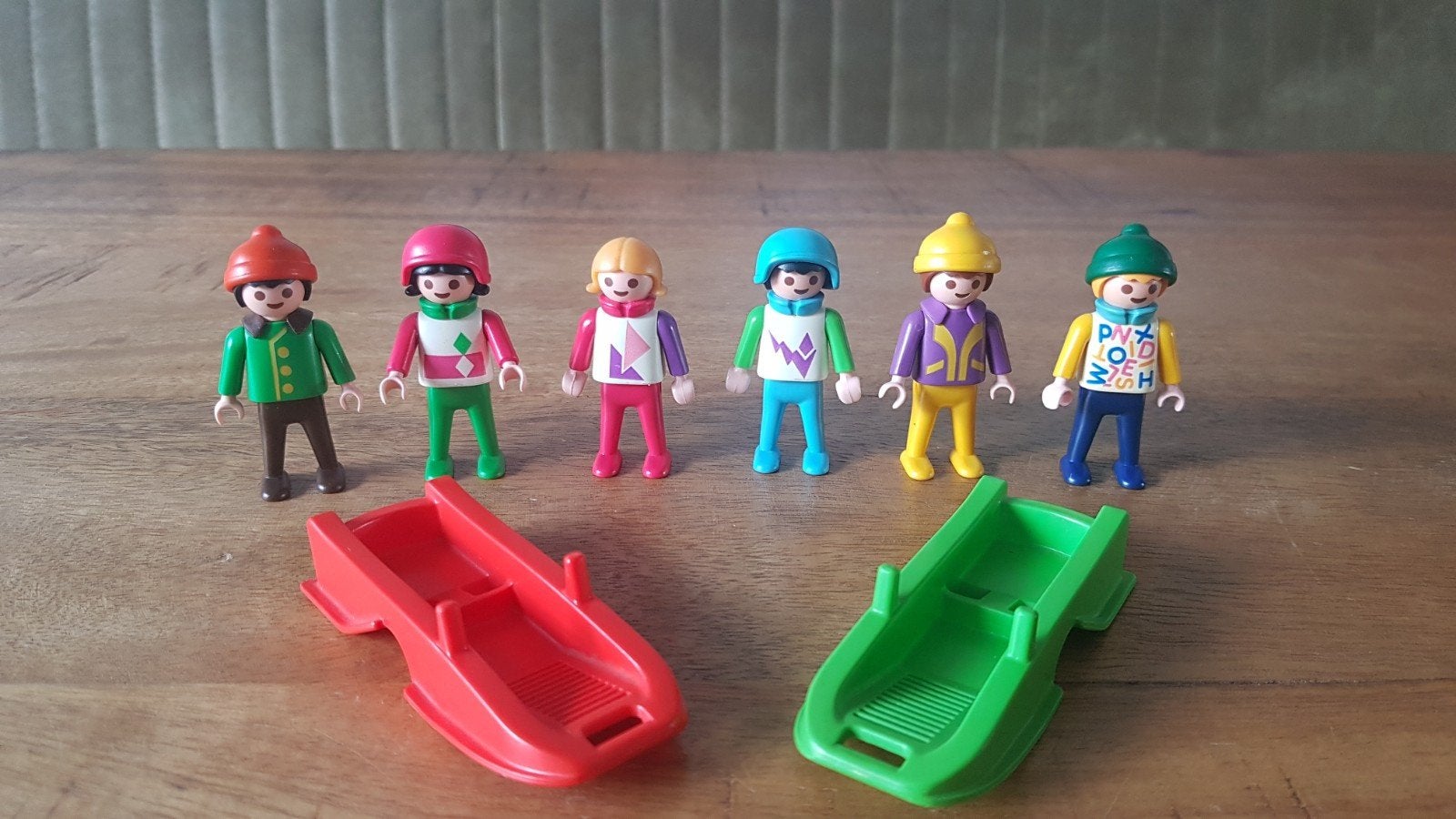 Playmobil bobslee vintage, Kinderen en Baby's, Ophalen of Verzenden, Gebruikt, Complete set