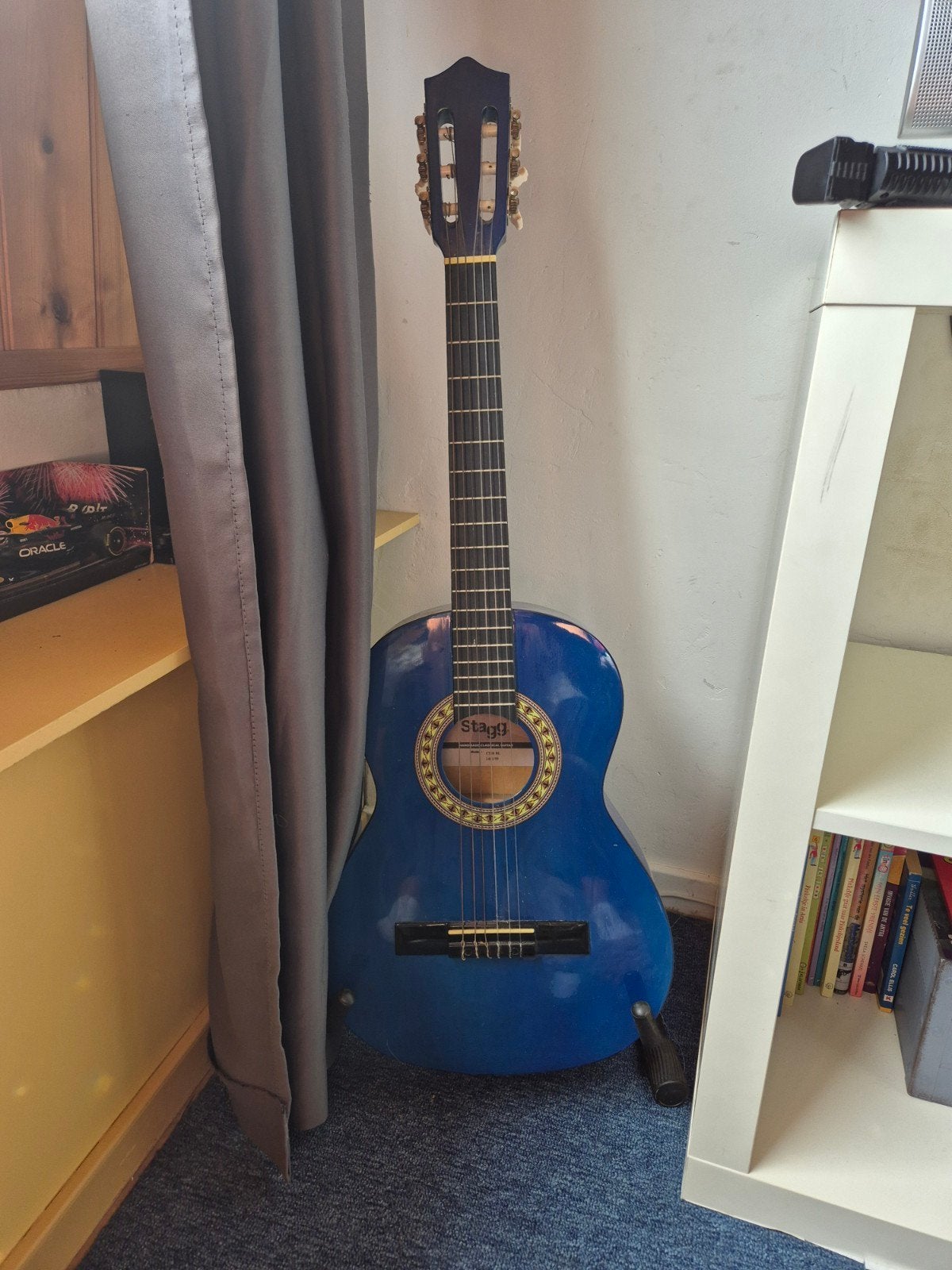 Stagg C-530 BL Klassieke Gitaar - Blauw, Muziek en Instrumenten, Ophalen, Gebruikt, Klassieke of Spaanse gitaar