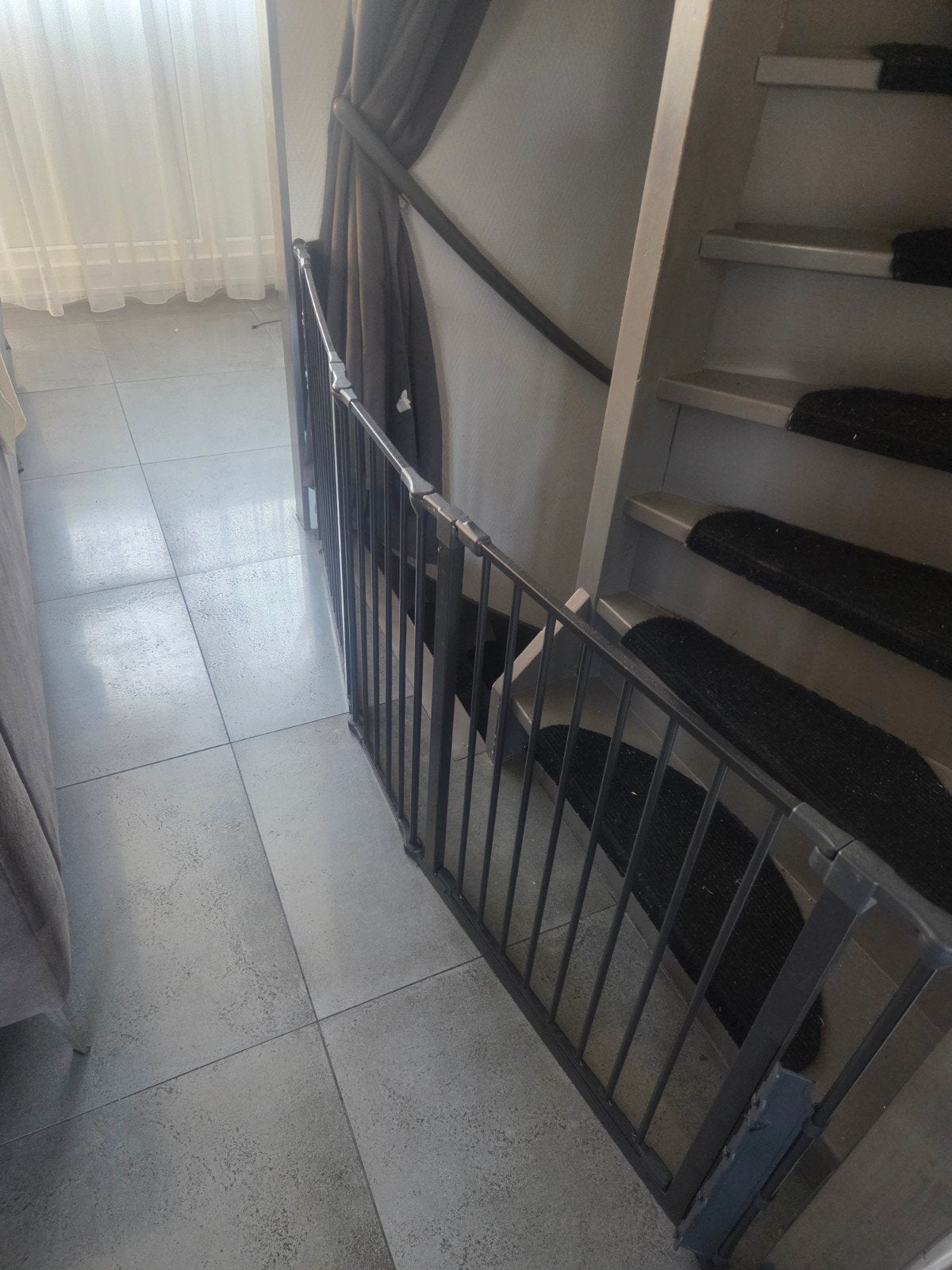 Traphekje - Veiligheid voor Kinderen en Huisdieren, Ophalen, Gebruikt, Metaal of IJzer, 115 cm of meer