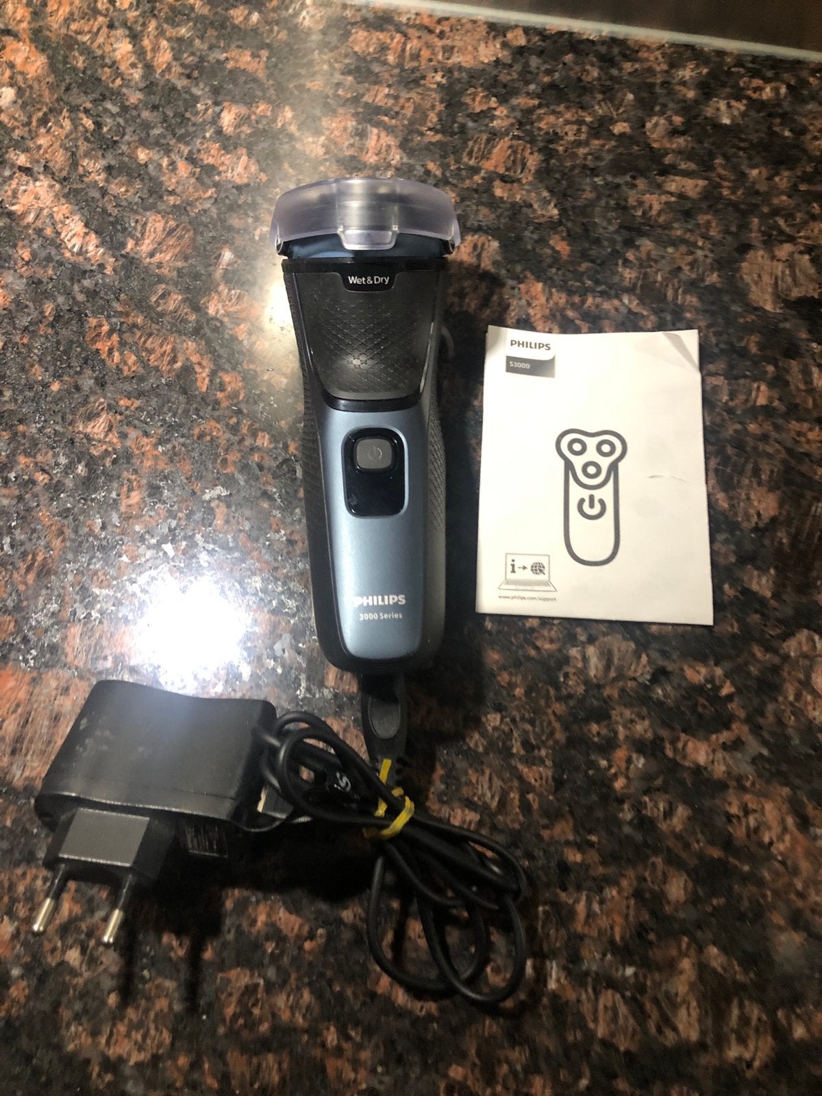 Philips S3000 Series Wet & Dry Scheerapparaat, Ophalen of Verzenden, Zo goed als nieuw, Scheren en Epileren
