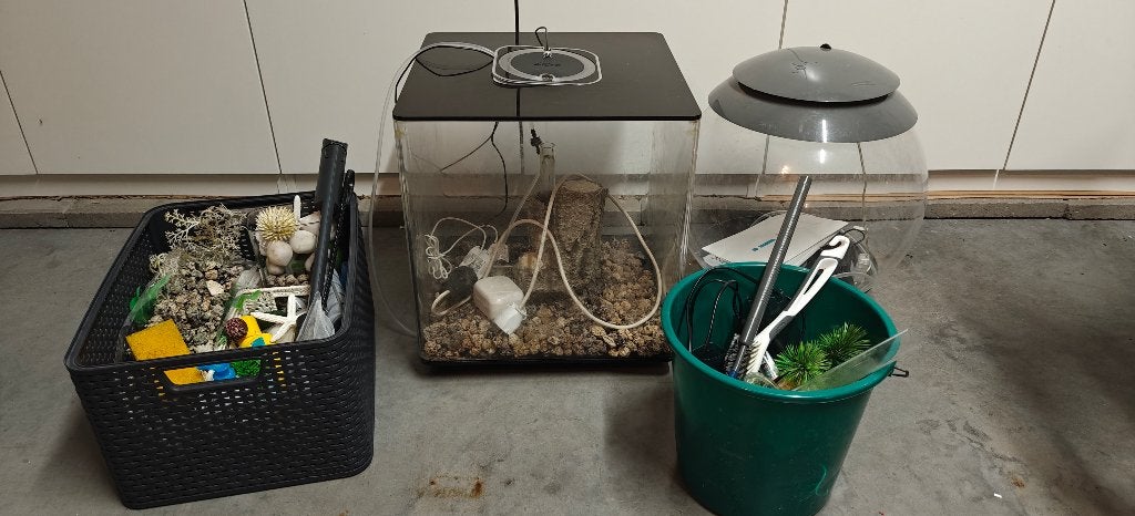 Biorb Aquaria, Ophalen, Inclusief toebehoren, Gebruikt, Leeg aquarium