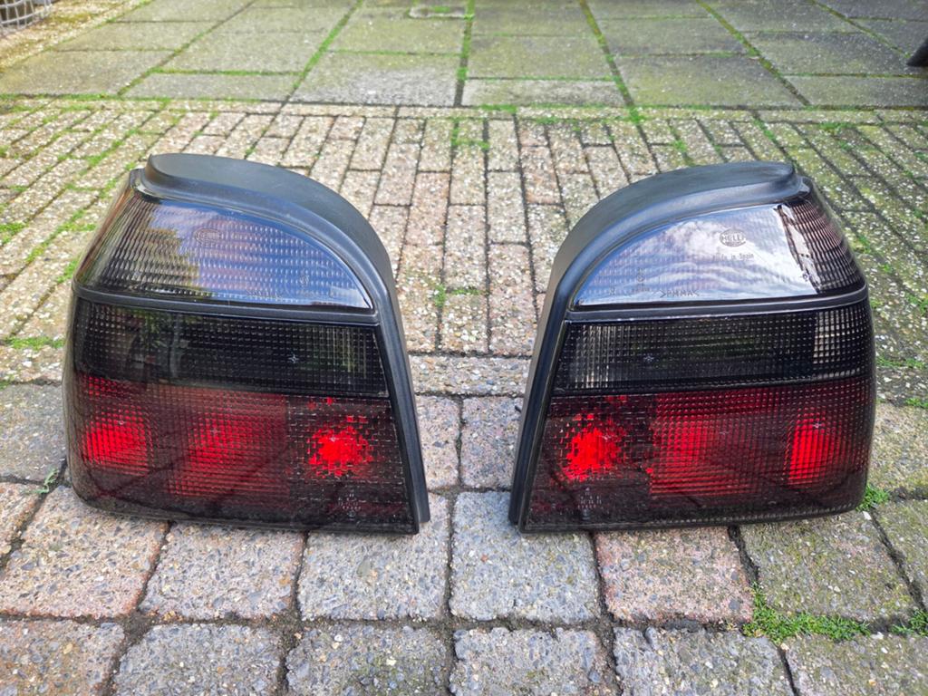 Vw Golf MK3 Hella Magic Colour Black achterlichten te koop!, Auto-onderdelen, Ophalen of Verzenden, Gebruikt, Volkswagen