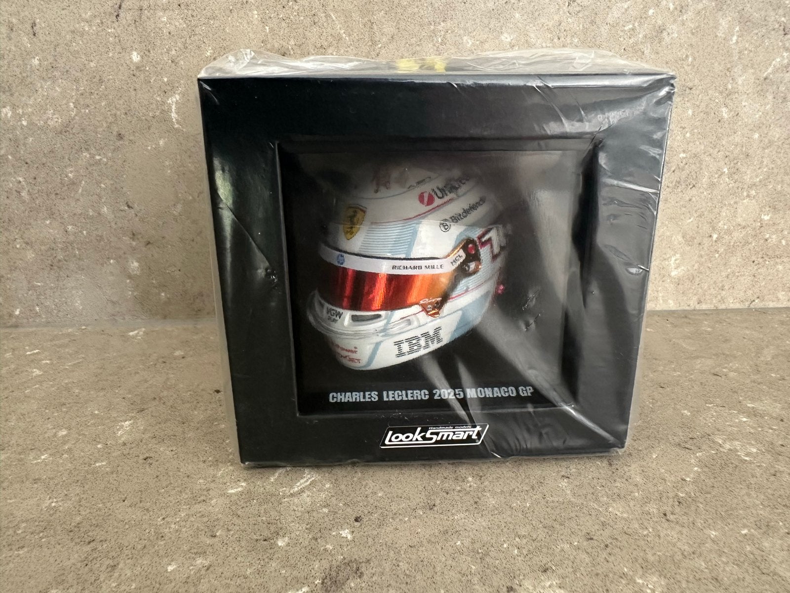 LookSmart Charles Leclerc 2025 Monaco GP Helm Model, Verzenden, Nieuw, Formule 1