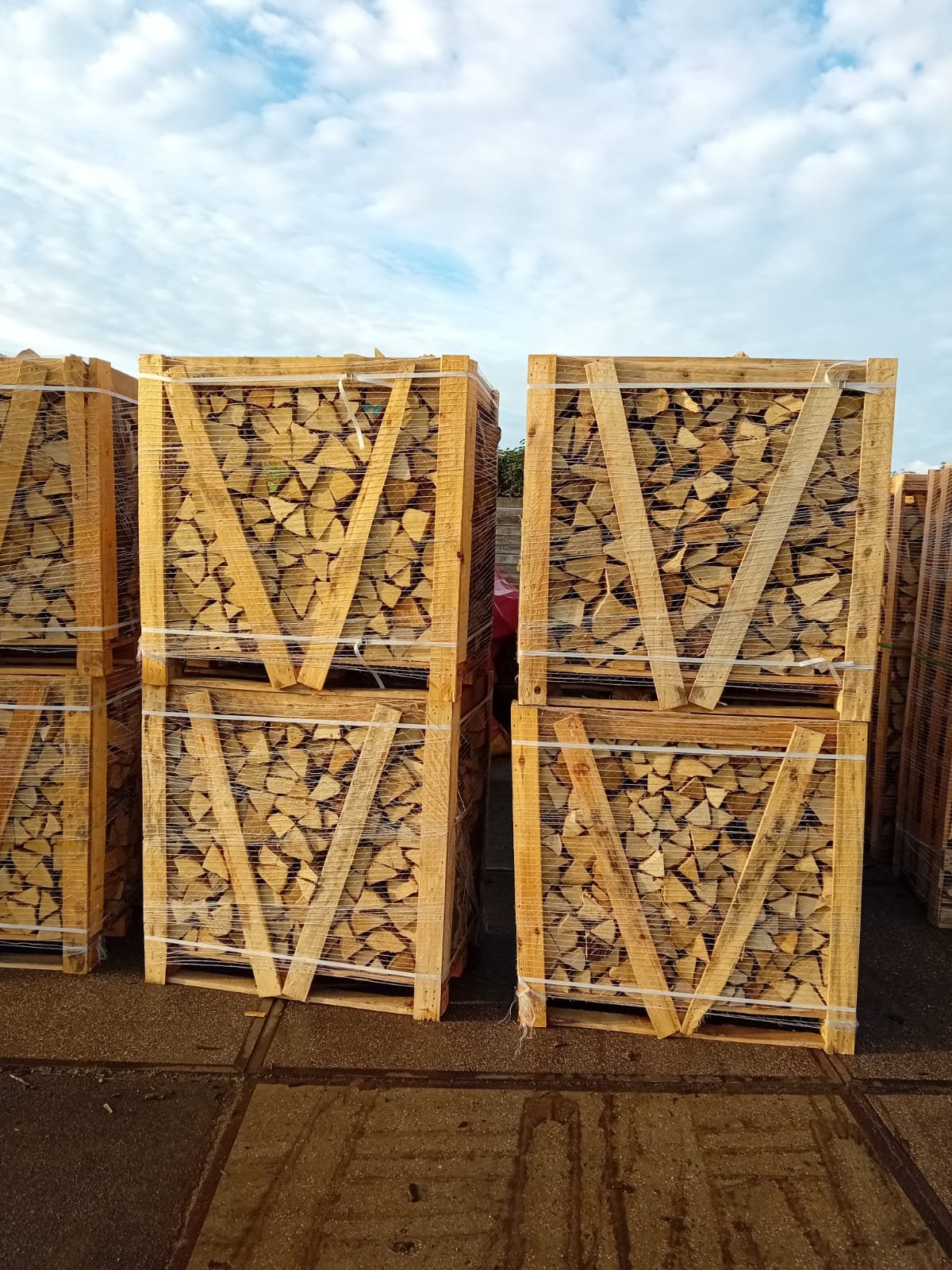Goedkoop openhaardhout eik ess berk haag beuk ovengedroog, Tuin en Terras, Haardhout, Minder dan 3 m³, Ophalen of Verzenden
