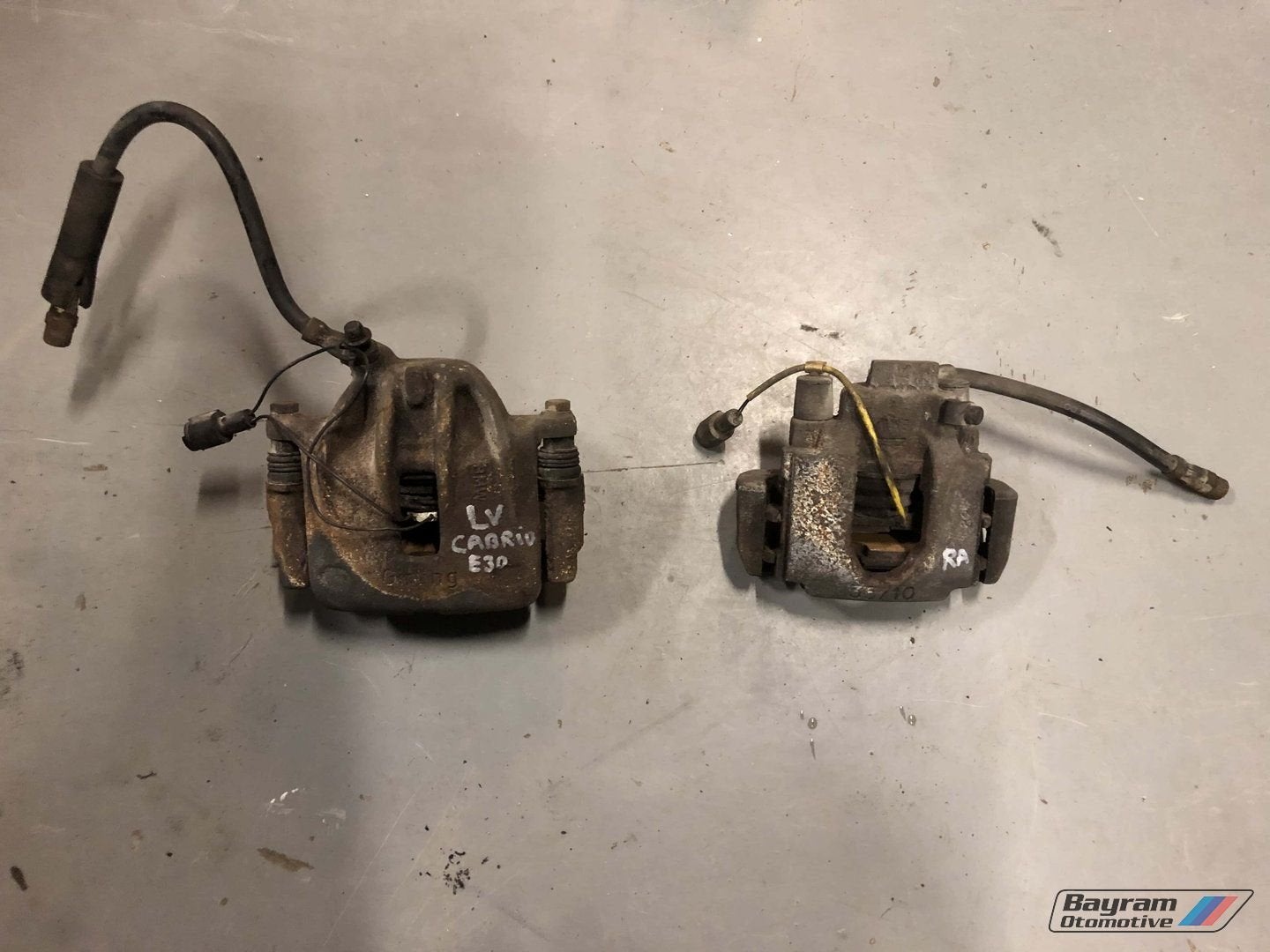 Bmw E30 remklauw 51mm poten schijven voor achter 3-serie abs, Gebruikt, -, -, Ophalen of Verzenden