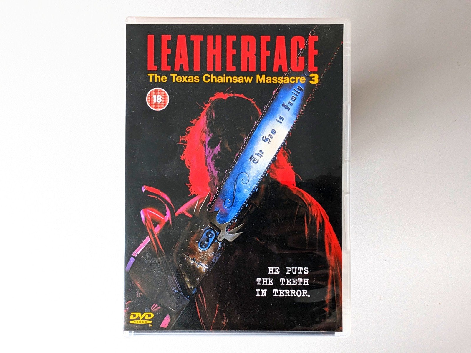 The Texas Chainsaw Massacre 3: Leatherface (Uncut) | 1990, Cd's en Dvd's, Vanaf 16 jaar, Verzenden, Slasher, Gebruikt