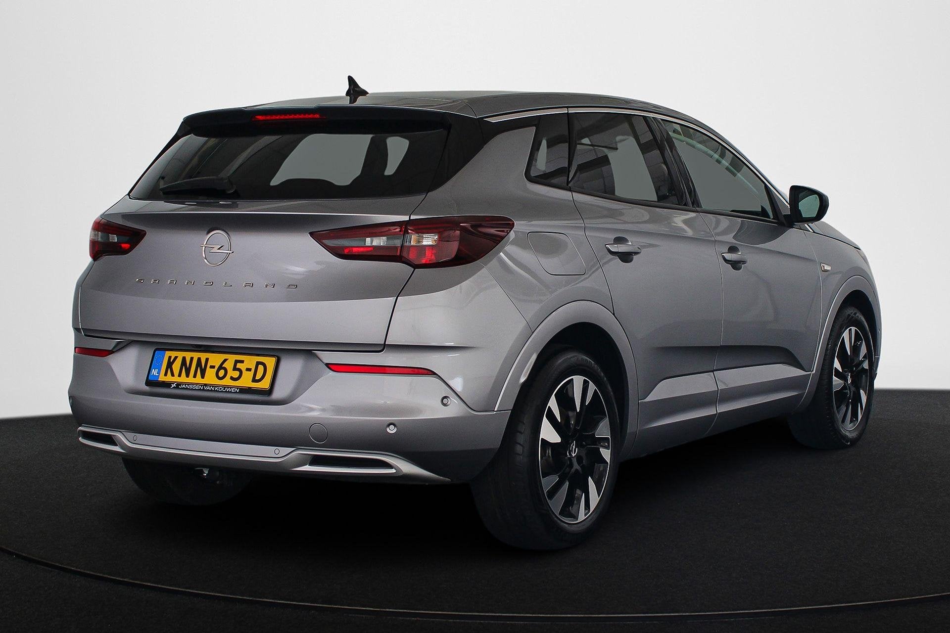 Opel Grandland 1.6 Turbo Plug-In Hybrid 4x4 Ultimate 300 PK, Auto's, Opel, 77 km/l, 4 cilinders, 1776 kg, Leder en Stof