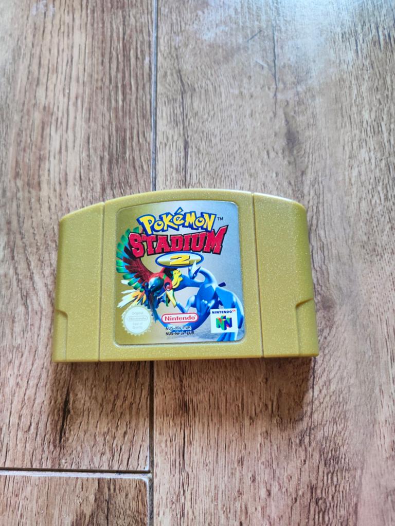 Nintendo 64 spel - Pokemon Stadium 2, Avontuur en Actie, 1 speler, Ophalen of Verzenden, Zo goed als nieuw