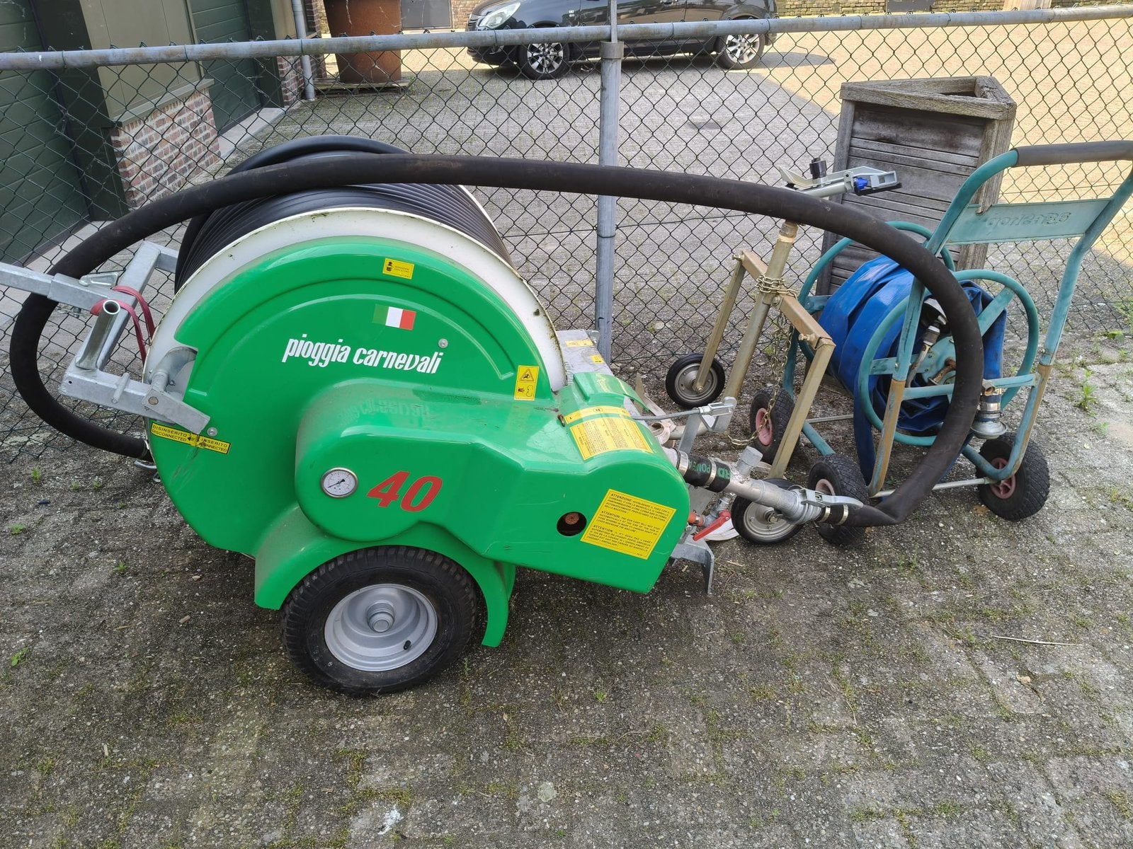 Beregening haspel, Ophalen of Verzenden, Zo goed als nieuw, Benzine