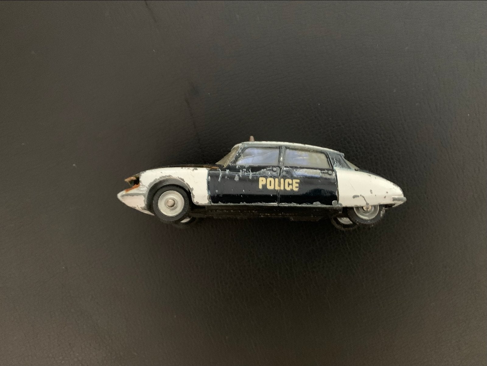 Dinky Toys Citroën DS 19 Police nr 530 vintage, Overige merken, Gebruikt, 1:50 of kleiner, Auto