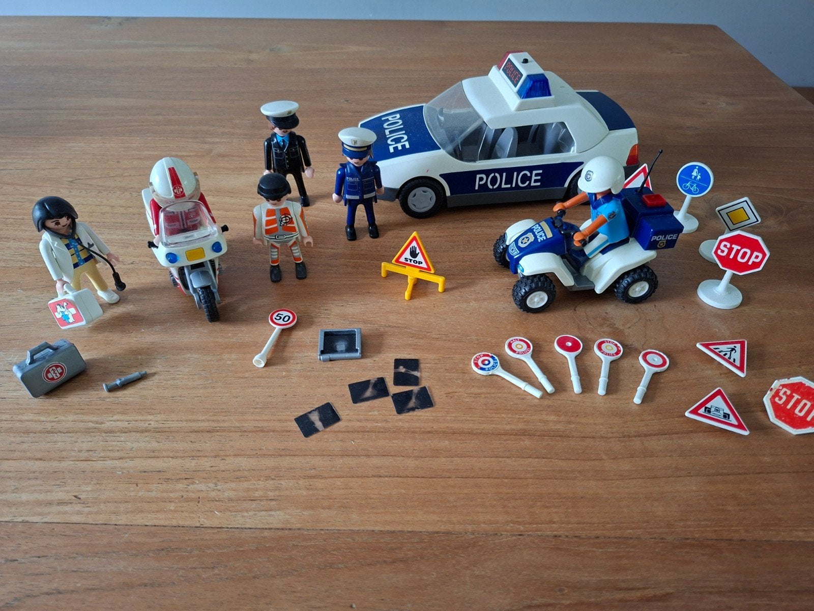 set playmobil politie en ambulance, Ophalen of Verzenden
