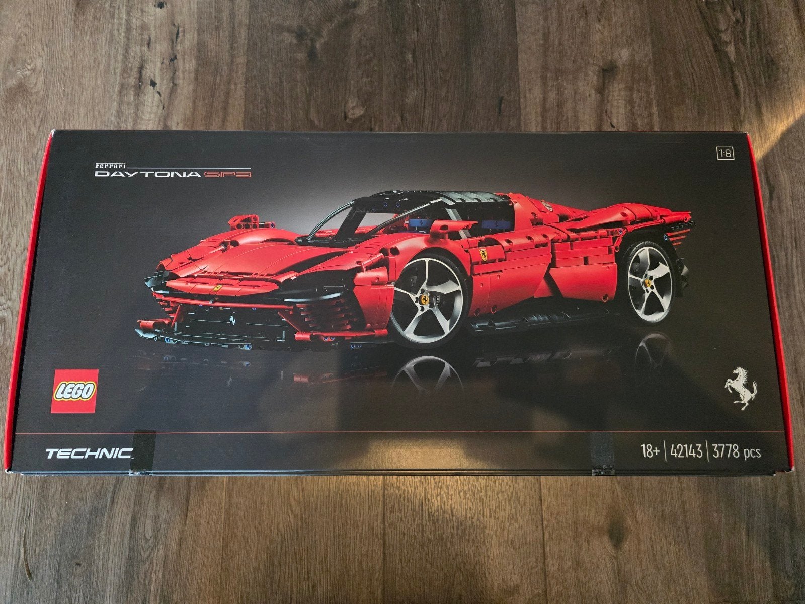 Lego 42143 - Ferrari Daytona SP3 - Nieuw/sealed, Nieuw, Ophalen of Verzenden, Technic, Complete set