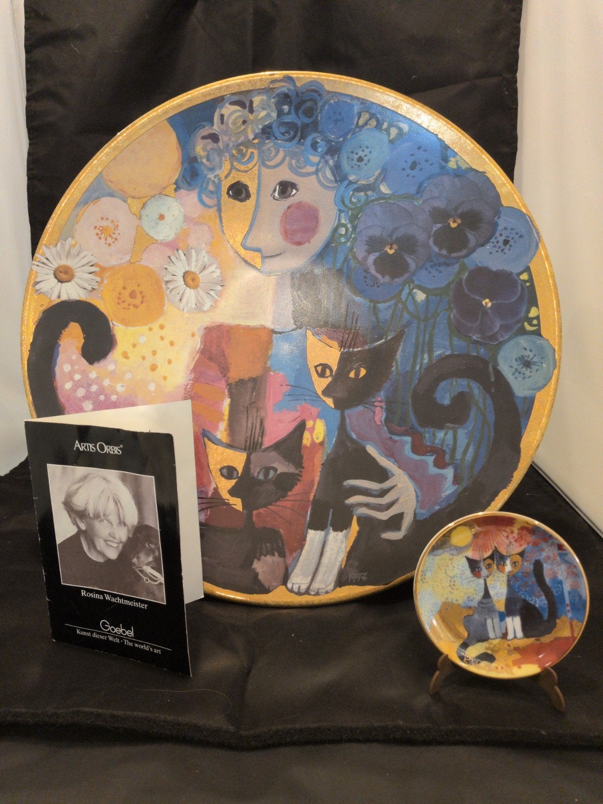 Rosina Wachtmeister Katten Borden - Groot (Limited) & Klein, Antiek en Kunst, Ophalen of Verzenden