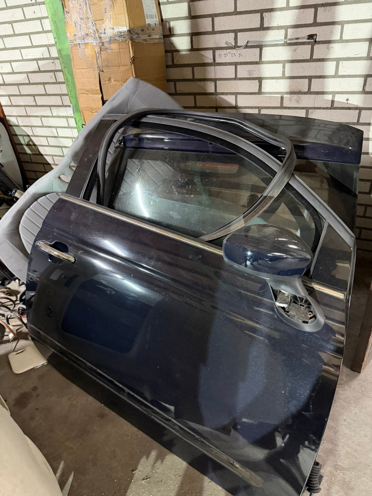 Fiat 500 deur compleet, Ophalen of Verzenden