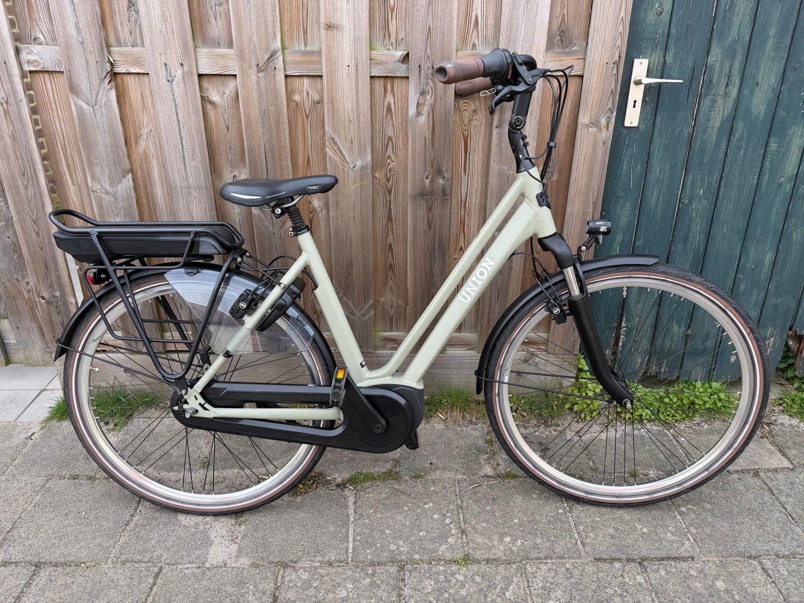 Union electrische dames fiets, Fietsen en Brommers, Elektrische fietsen, Zo goed als nieuw, Overige merken, 51 tot 55 cm, Ophalen
