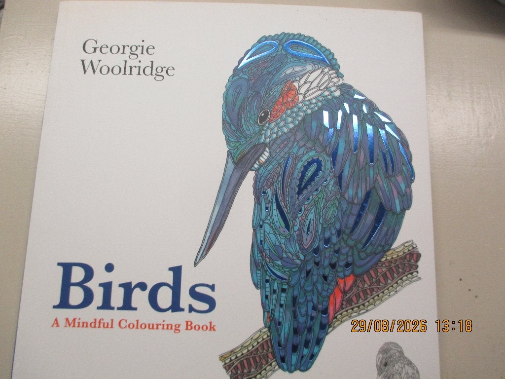 Georgie Woolridge - BIRDS, a mindful Colouring Book, Ophalen of Verzenden, Nieuw, Tekenen en Schilderen