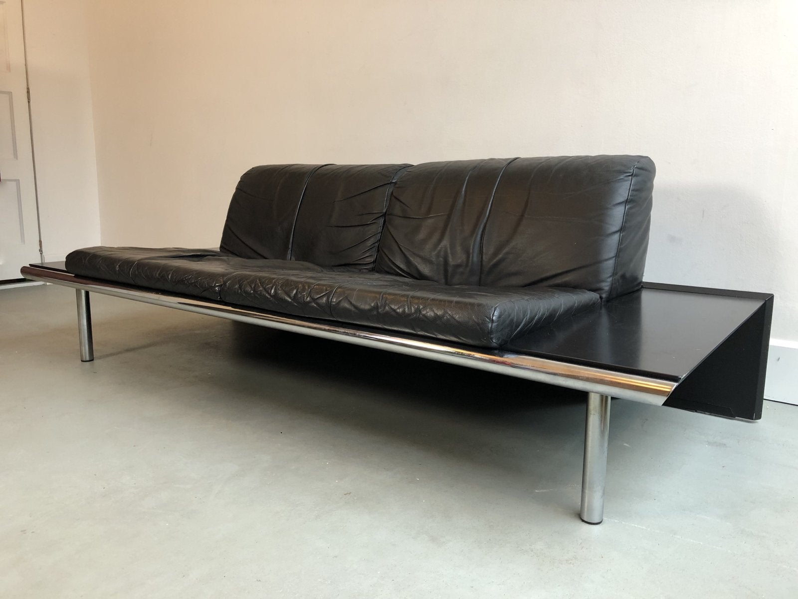 Harvink Mission bank Bauhaus stijl, Ophalen, Gebruikt, Tweepersoons, 200 tot 250 cm